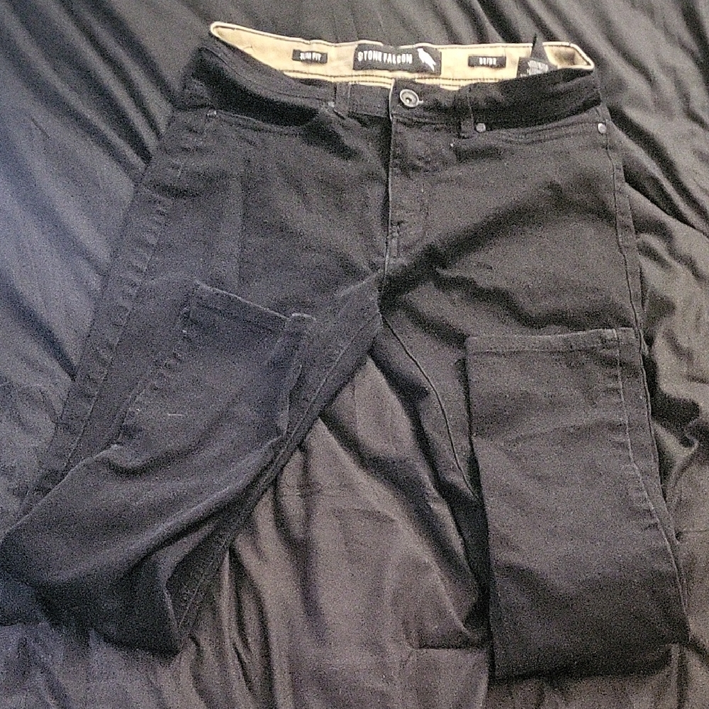 Stone Falcon Black Jeans